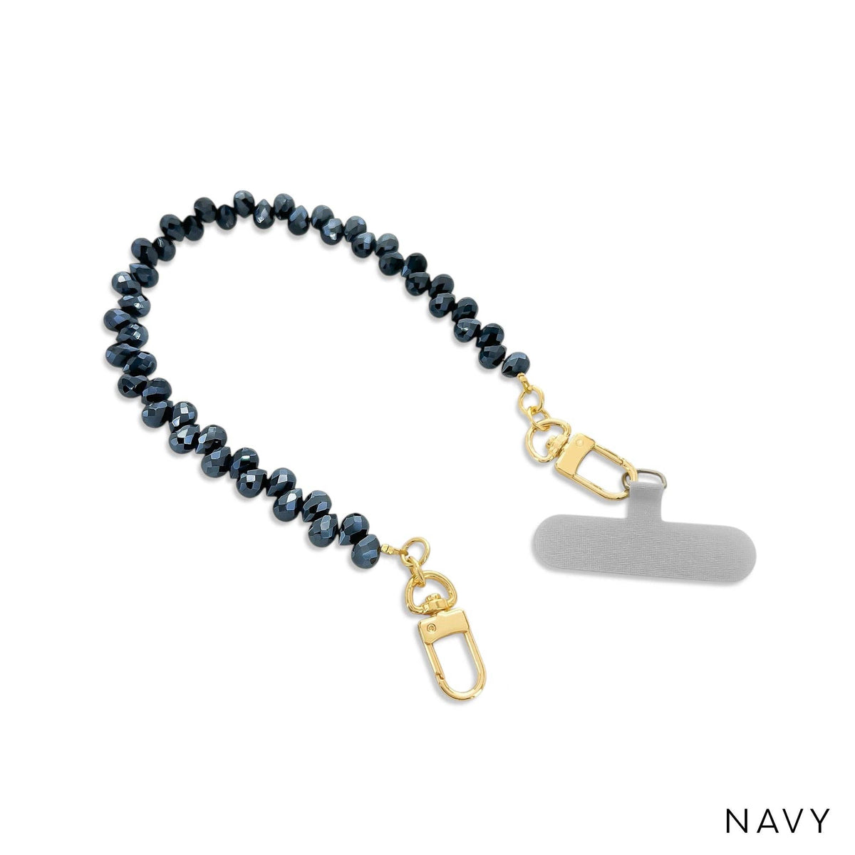 Teardrop Crystal Phone Strap