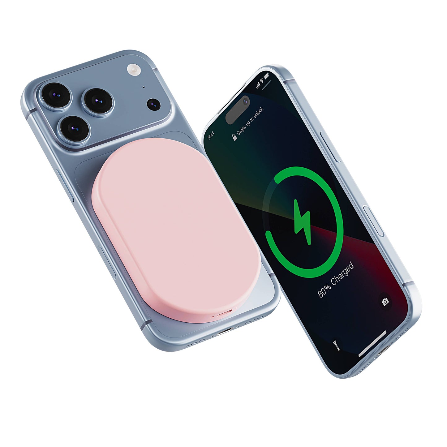 Magnetic Wireless 5000mAh Power Bank Fast Charge Ultra Slim