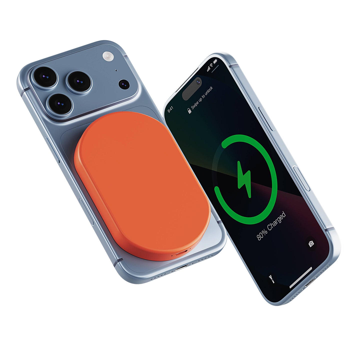Magnetic Wireless 5000mAh Power Bank Fast Charge Ultra Slim