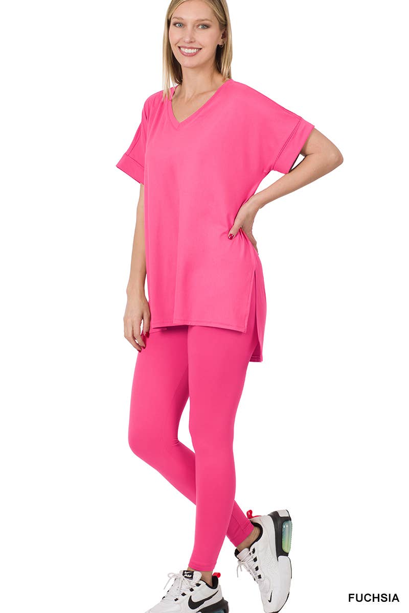 `Tunic & Leggings 2pc Set Zenana