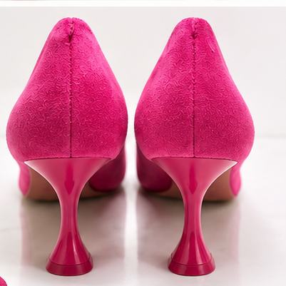 Vince Camuto Kamerna Suede Pumps – Fuchsia | Size 8.5