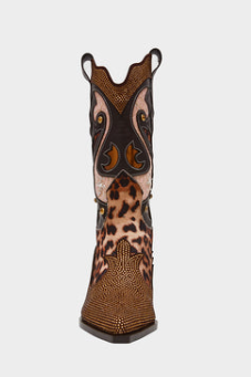 Journie Leopard Cowboy Boot