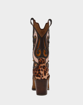 Journie Leopard Cowboy Boot