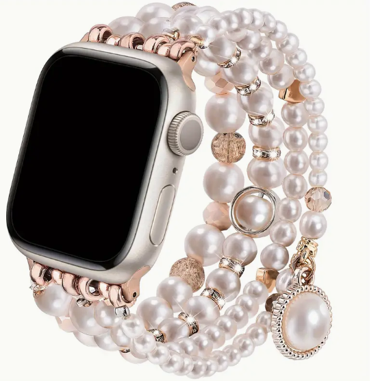 Pearl Bracelet Watch Band