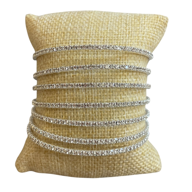 Wrap Around Rhinestone Bracelet